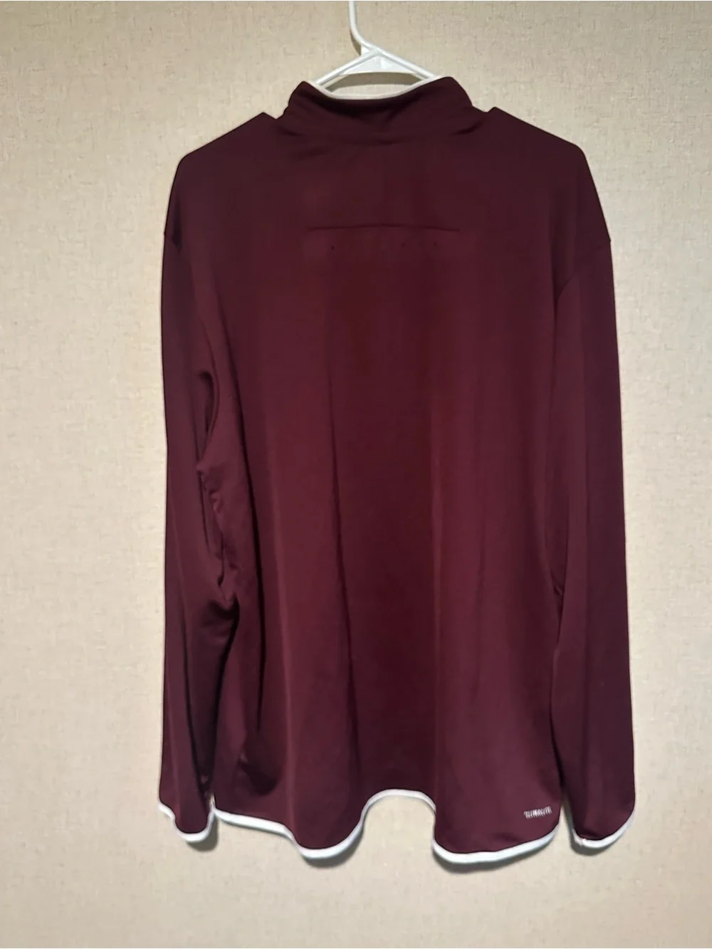 Adidas 2XL Mississippi State Maroon Sideline Aeroready Quarter-Zip Pullover